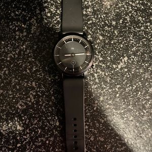 Fossil Gen 5 smart watch black with silicone strap